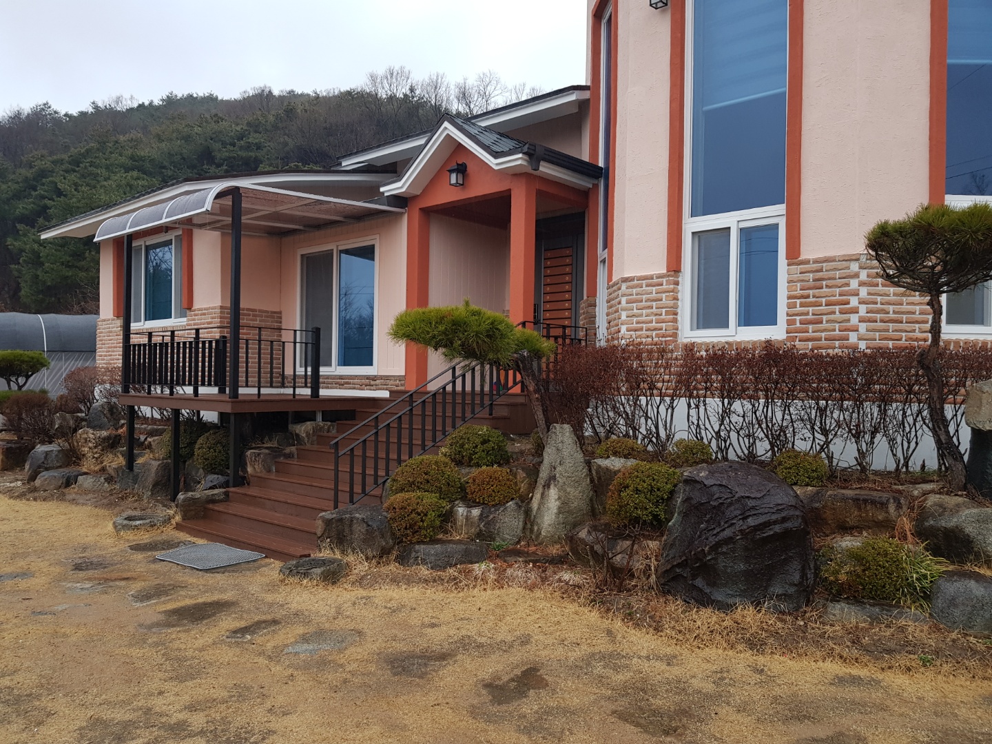왜관 전원주택 전면 리모델링 시공 완료 사진